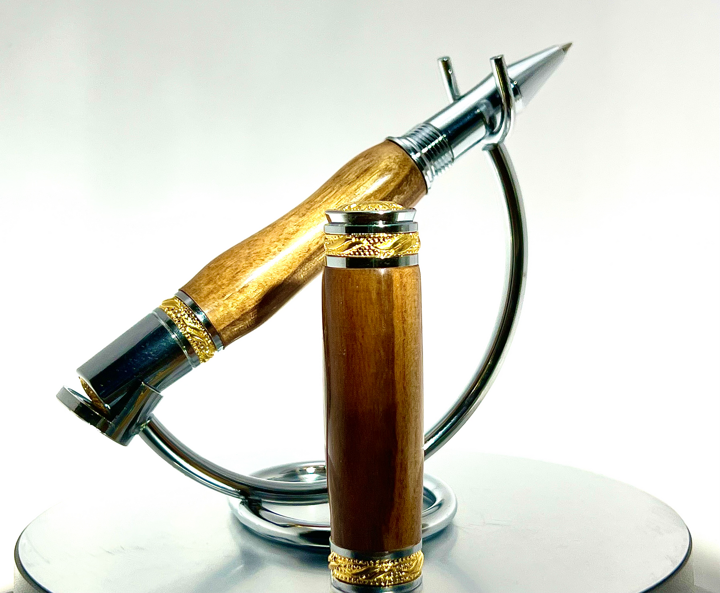 Rollerball Cromo y Oro Patagonia Rosewood